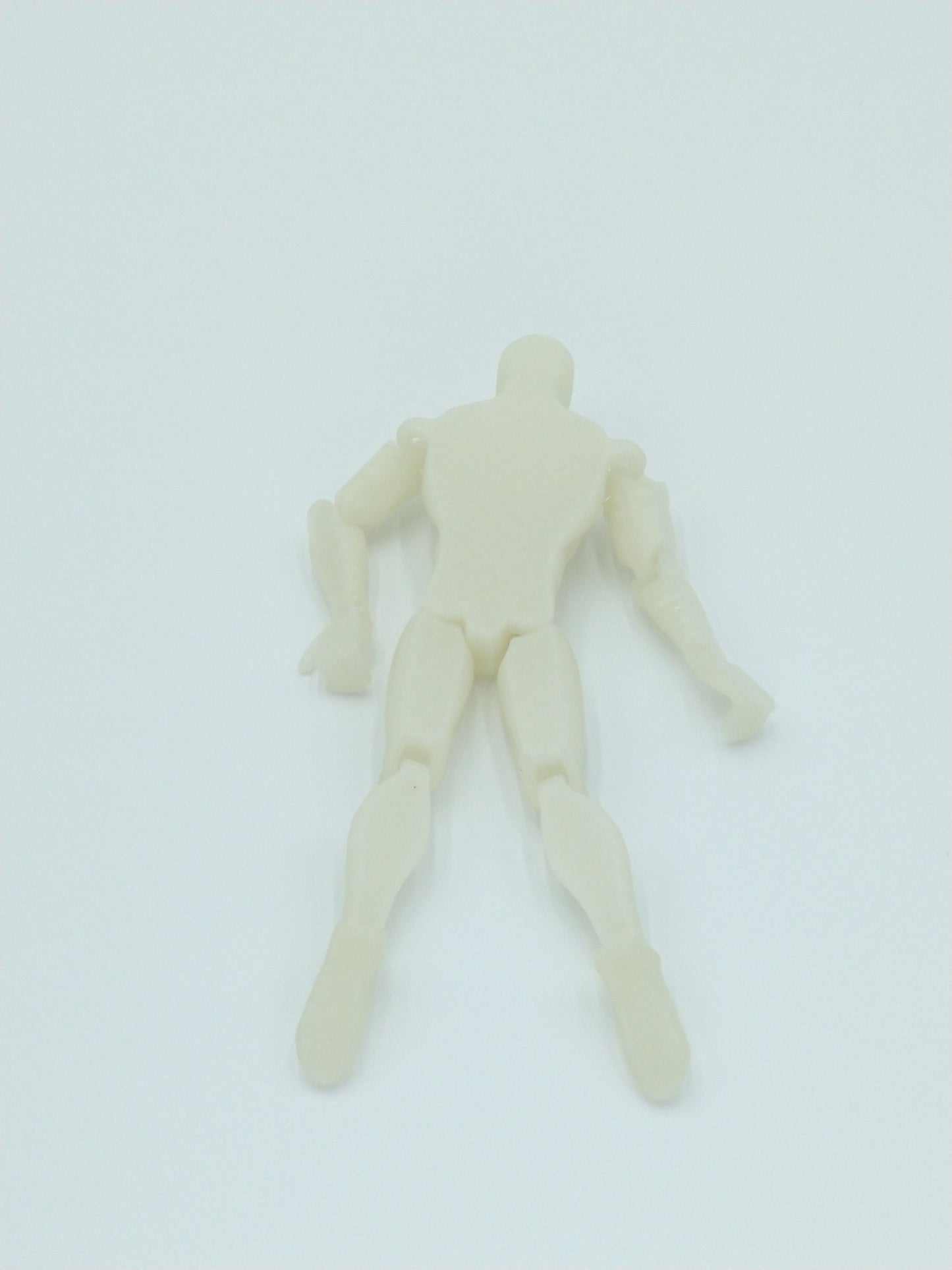 SPIDERMAN Figure Articulated Flexi Glow In the Dark 6" 3D Printed Figure