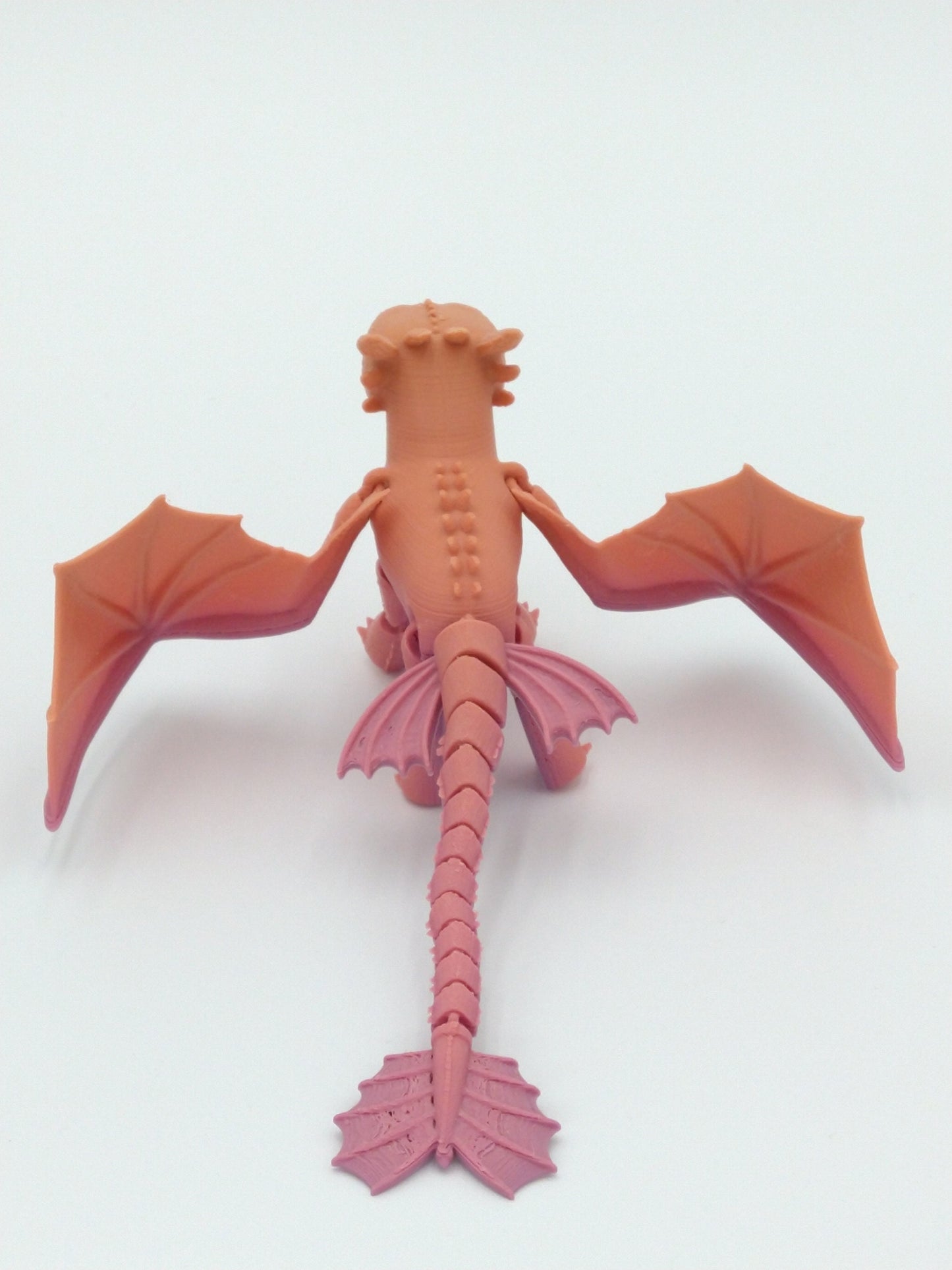 TOOTHLESS Dragon Figure Articulated Flexi 8" 3D Printed Figure
