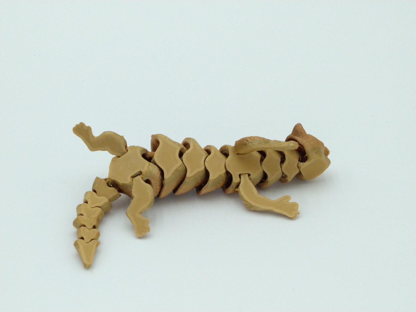 Articulated FERRET Metallic Rainbow Colors 7" 3D Printed Figure