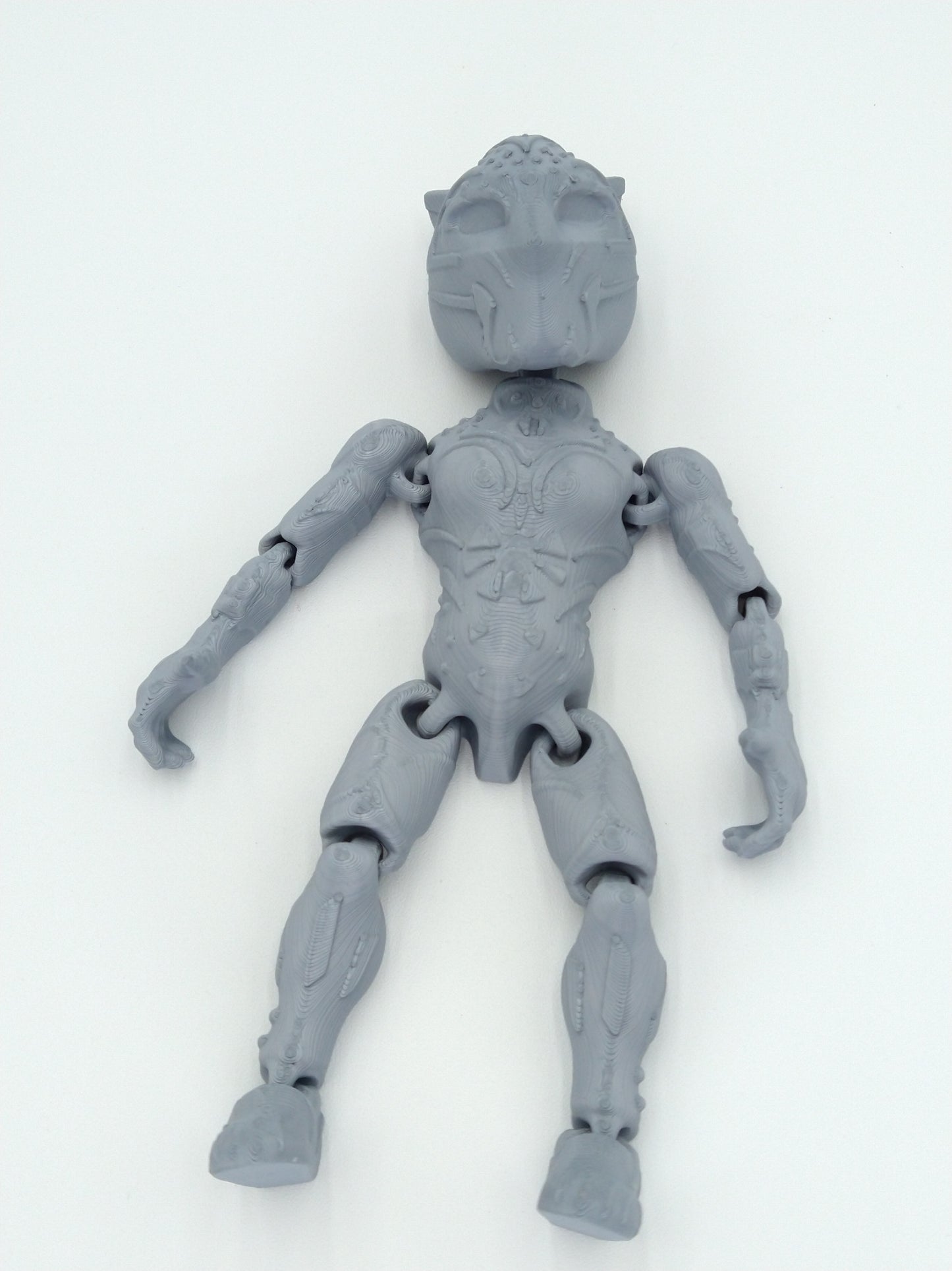 Female Black Panther Articulated Figure Flexi 7" PINK 3D Printed Figure