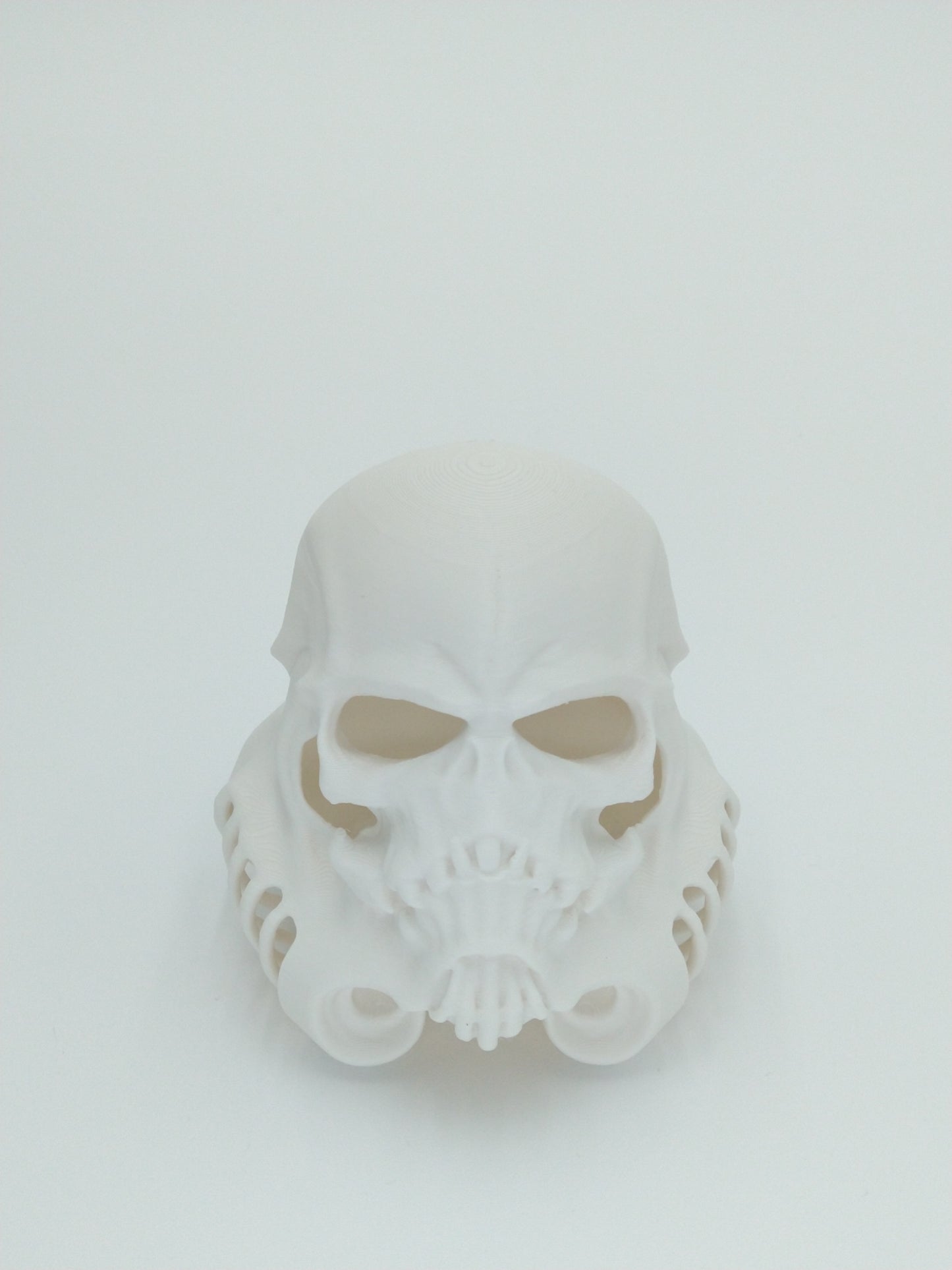 SKULLTROOPER Helmet Skull Miniature Collectible Nightlight 3" 3d printed