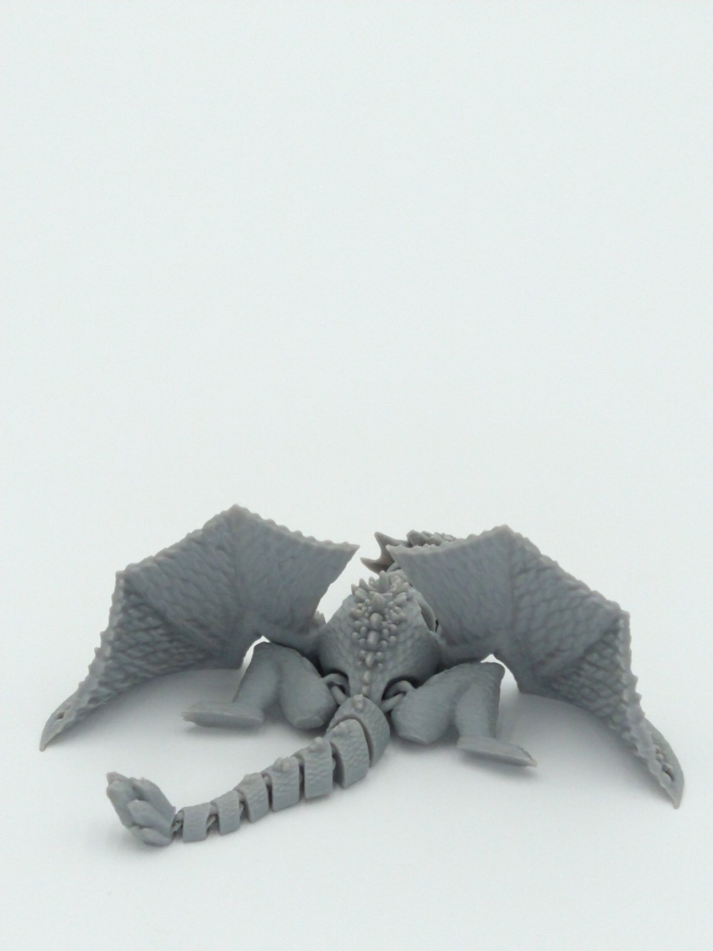 DRAGON WHELP Miniature Tabletop D&D Figure Articulated Flexi 5" 3D Printed