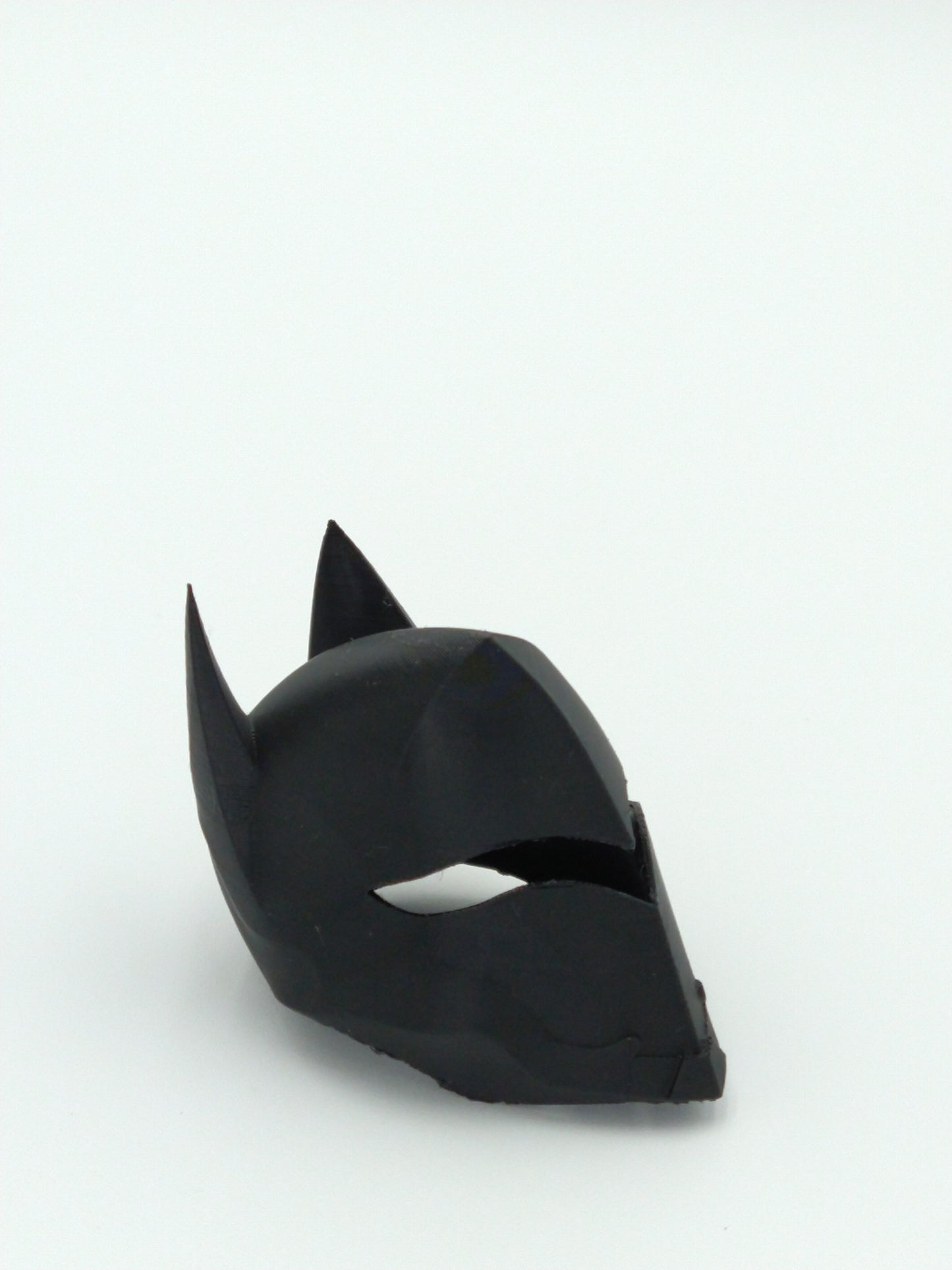 AZRAEL BATMAN Helmet Miniature Collectible W/Display Case 3" Black 3d Printed