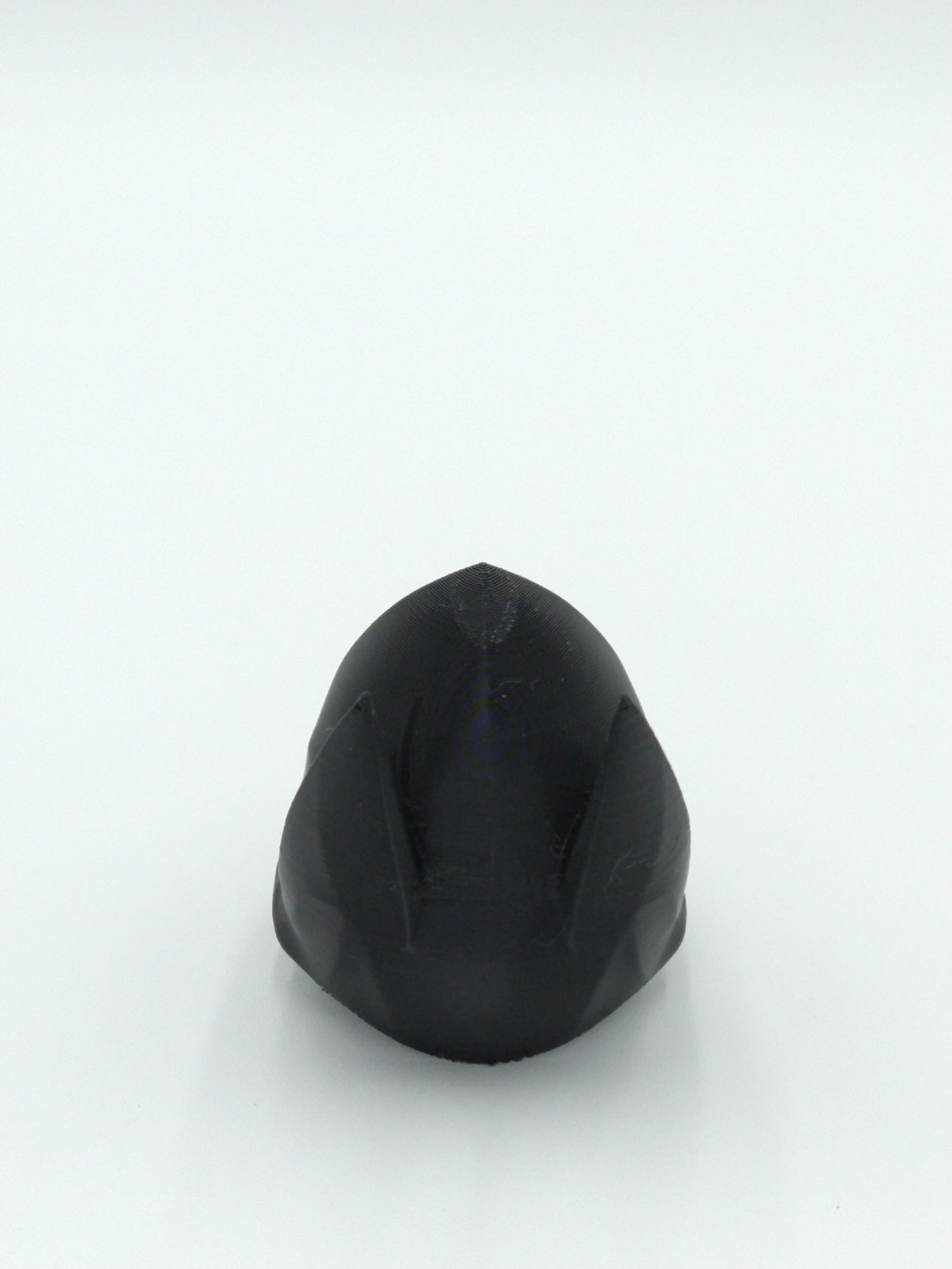 AZRAEL BATMAN Helmet Miniature Collectible W/Display Case 3" Black 3d Printed