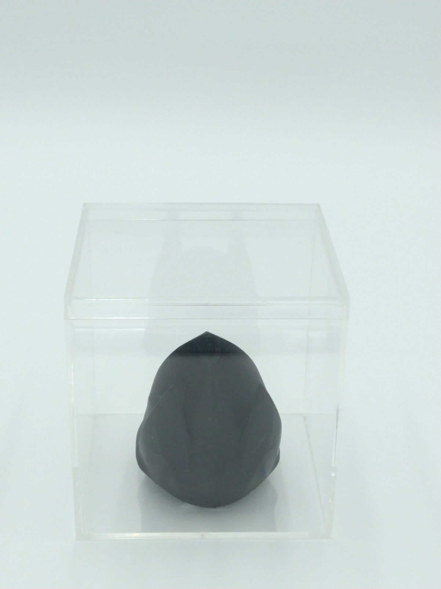 AZRAEL BATMAN Helmet Miniature Collectible W/Display Case 3" Black 3d Printed