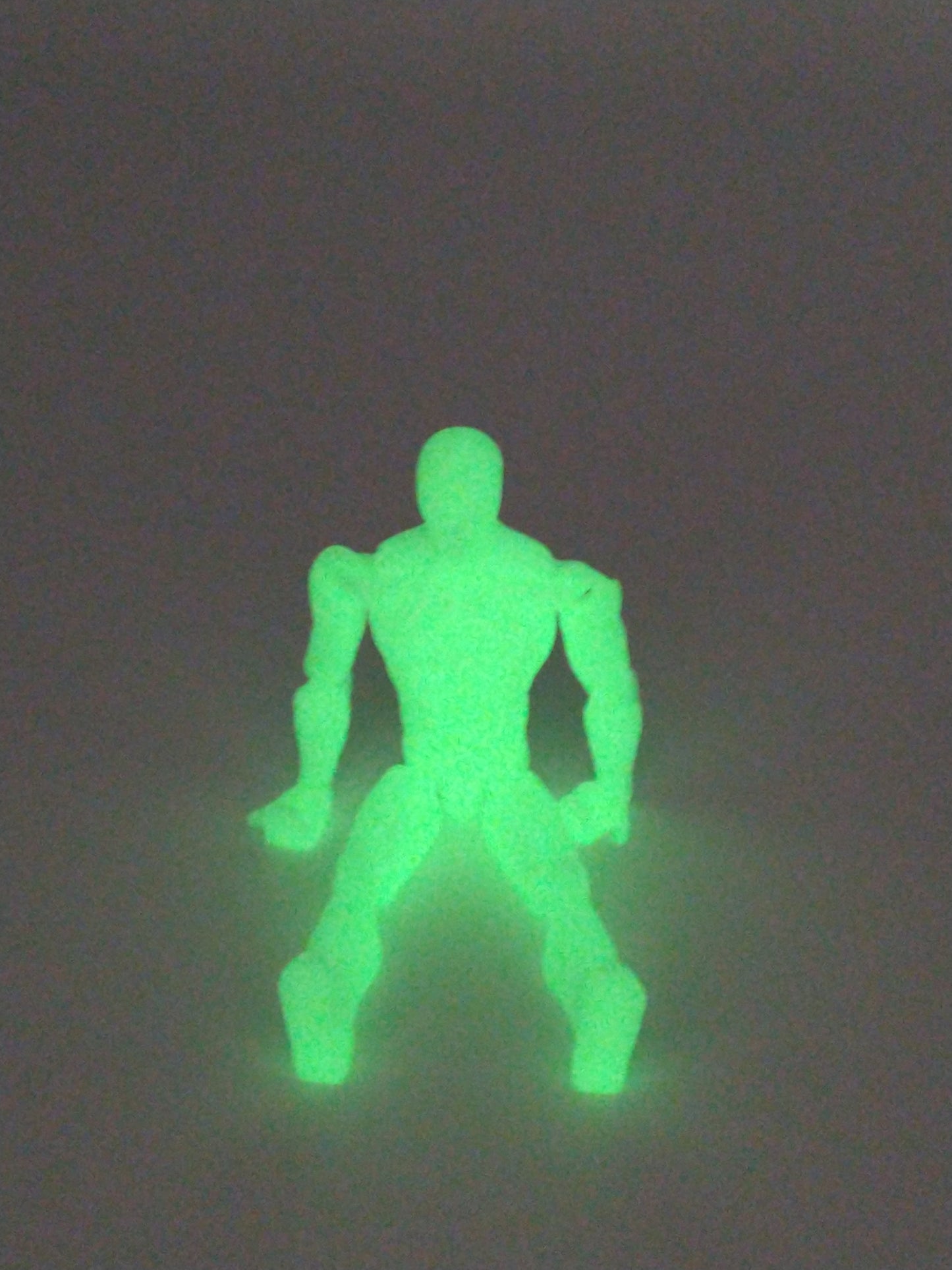 SPIDERMAN Figure Articulated Flexi Glow In the Dark 6" 3D Printed Figure