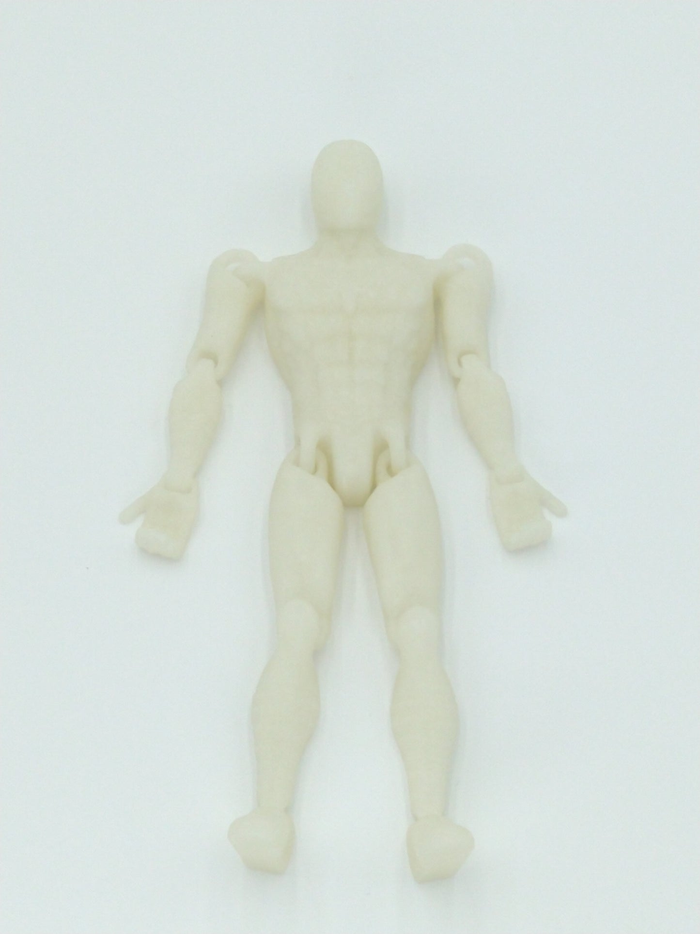 SPIDERMAN Figure Articulated Flexi Glow In the Dark 6" 3D Printed Figure