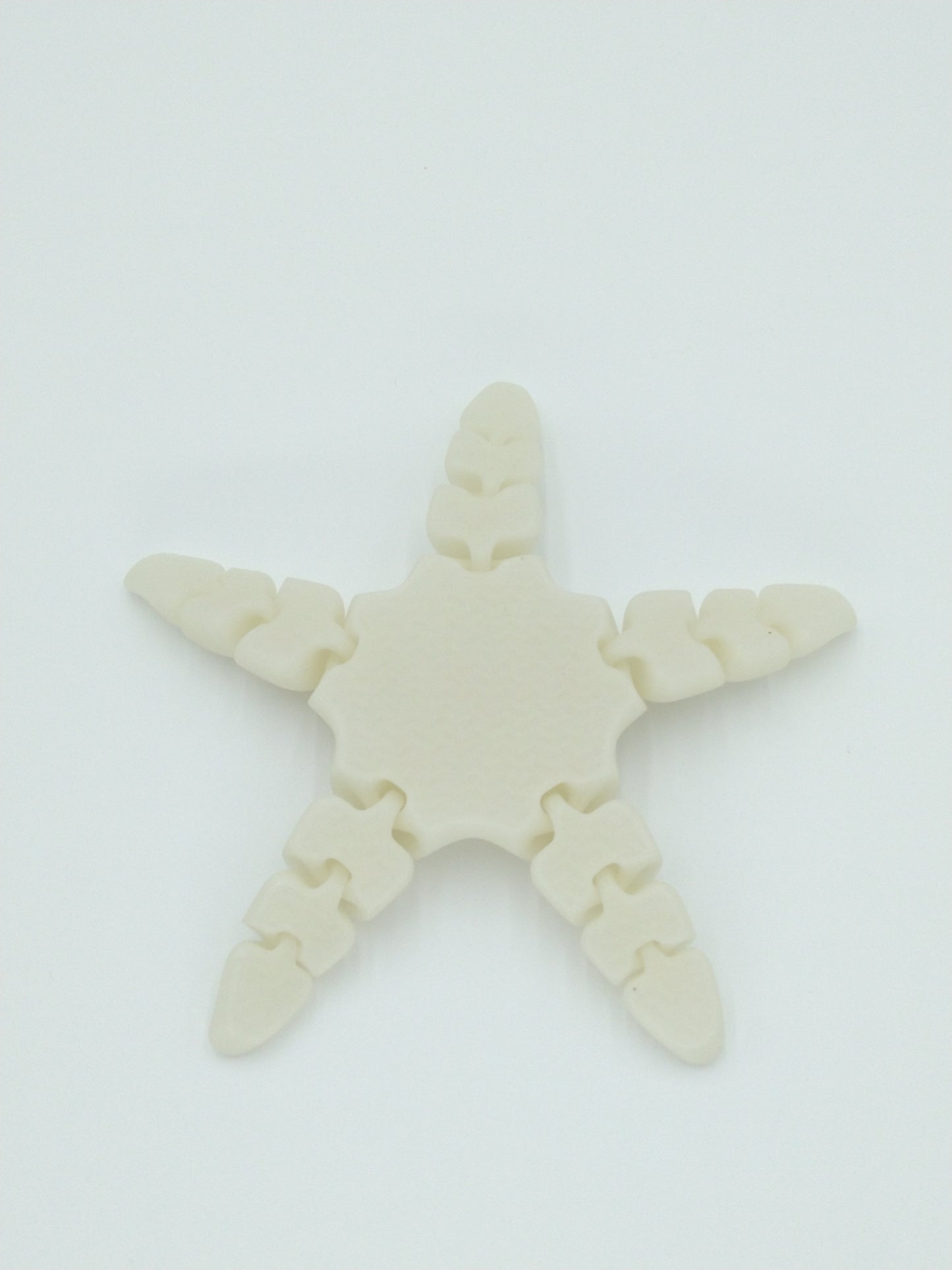 Goofy Starfish Flexi Articulated Figure Glow in dark 5" 3D Printed Flexi Factory