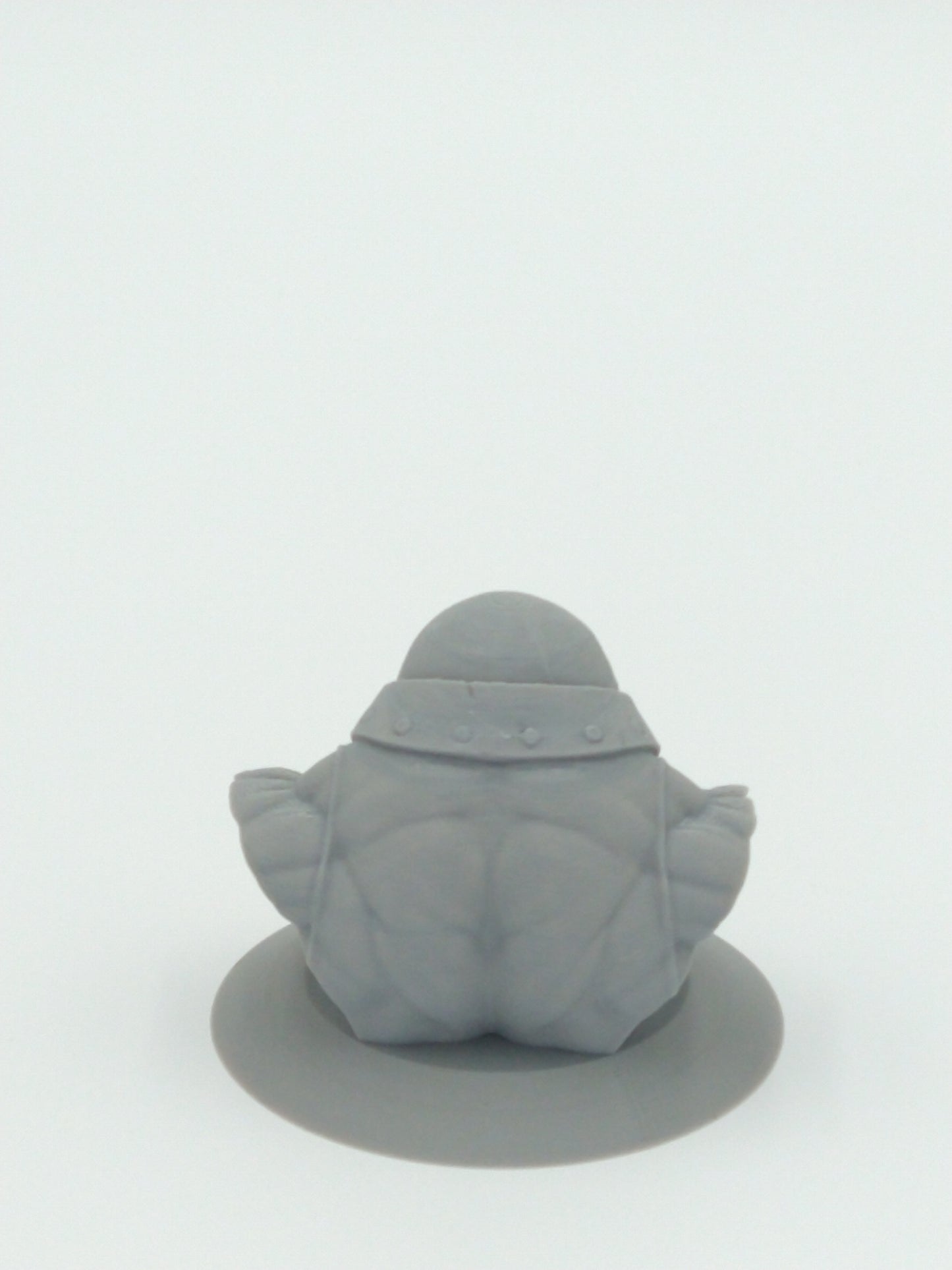 JUGGERNAUT BUST STATUE Gray 3D Printed