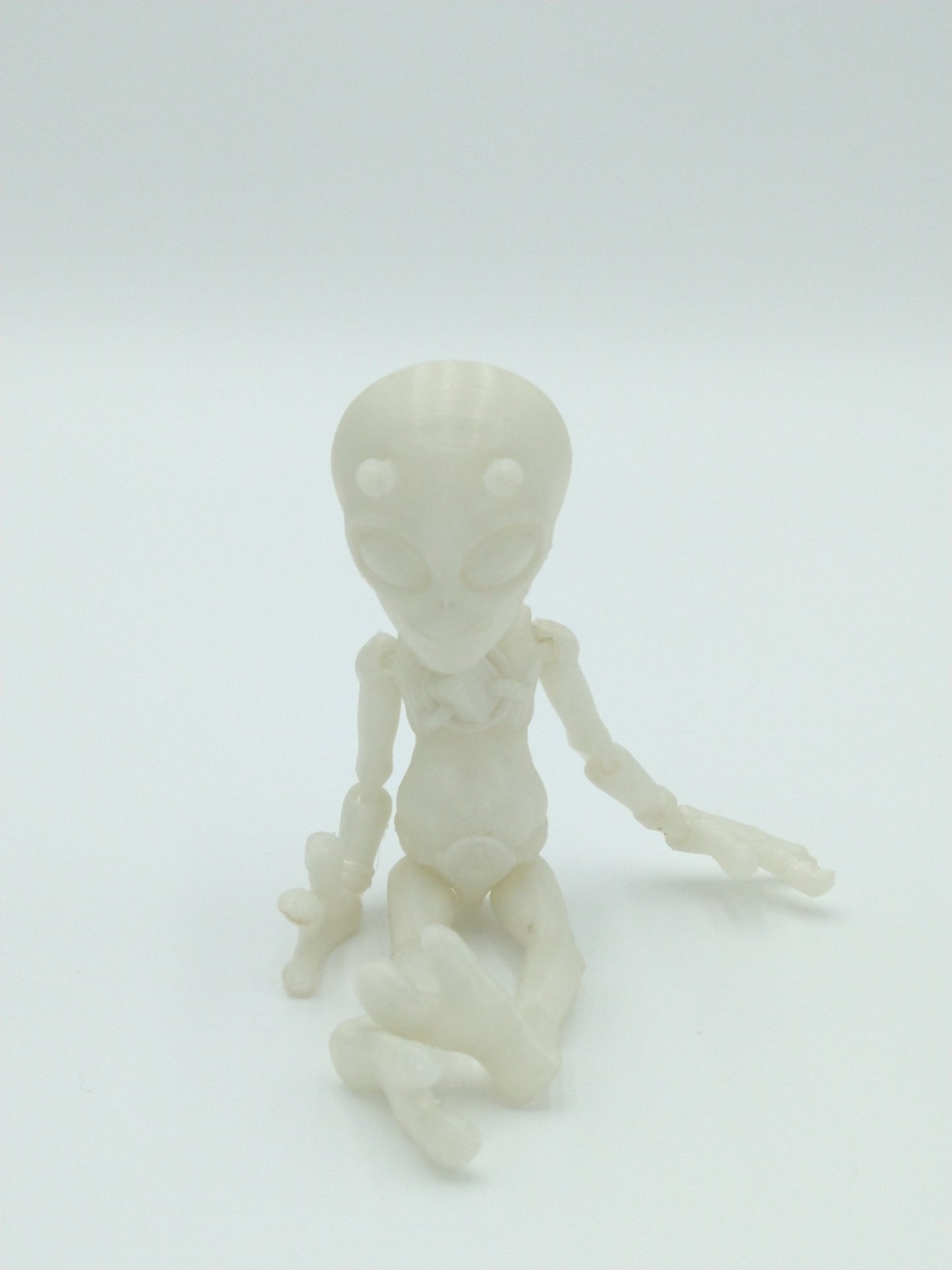 ALIEN Figure 7" Glow in The Dark 3D Printed Flexi Factory