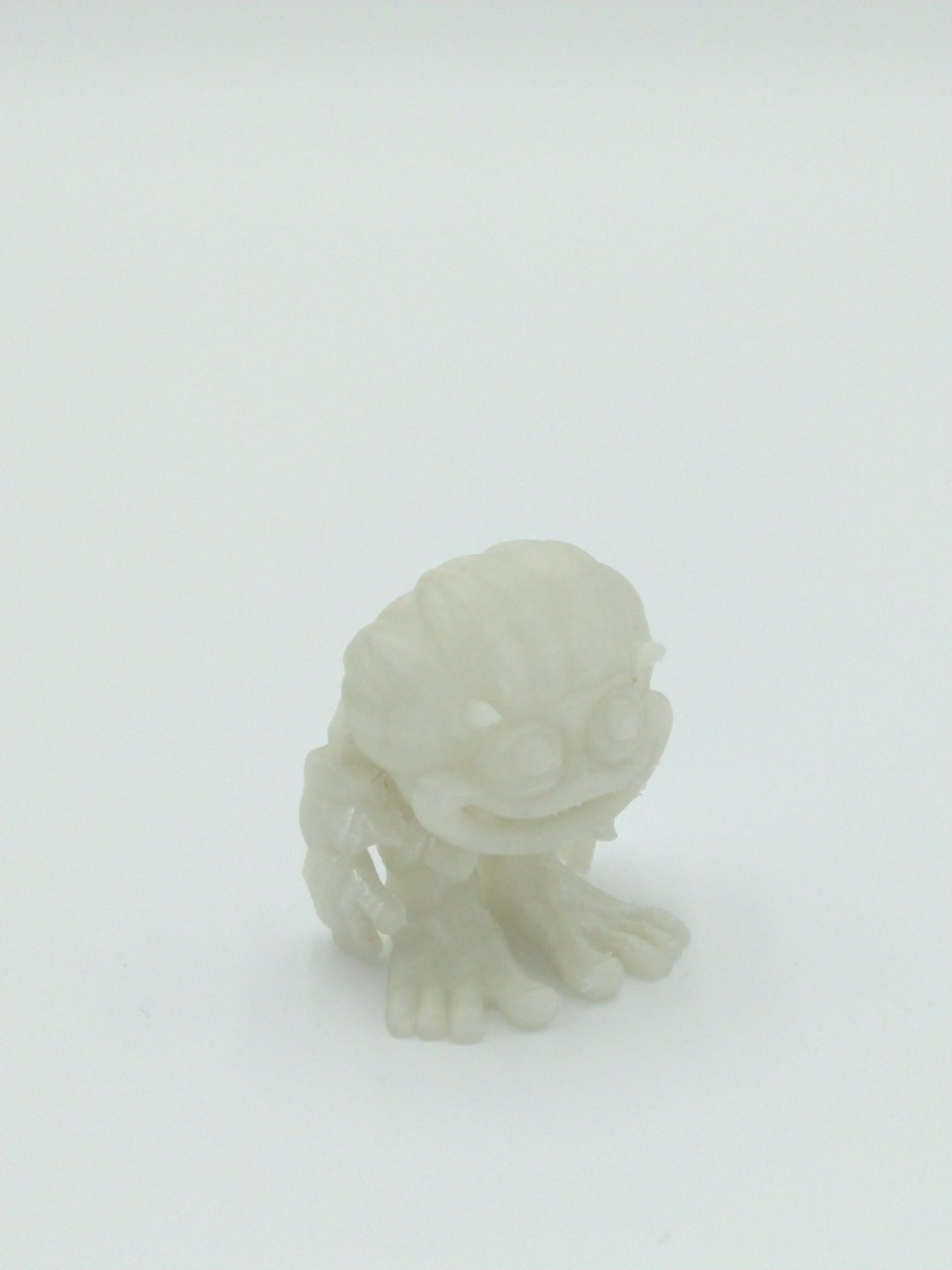 BABY YETI Figure 3" Glow in The Dark 3D Printed Flexi Factory