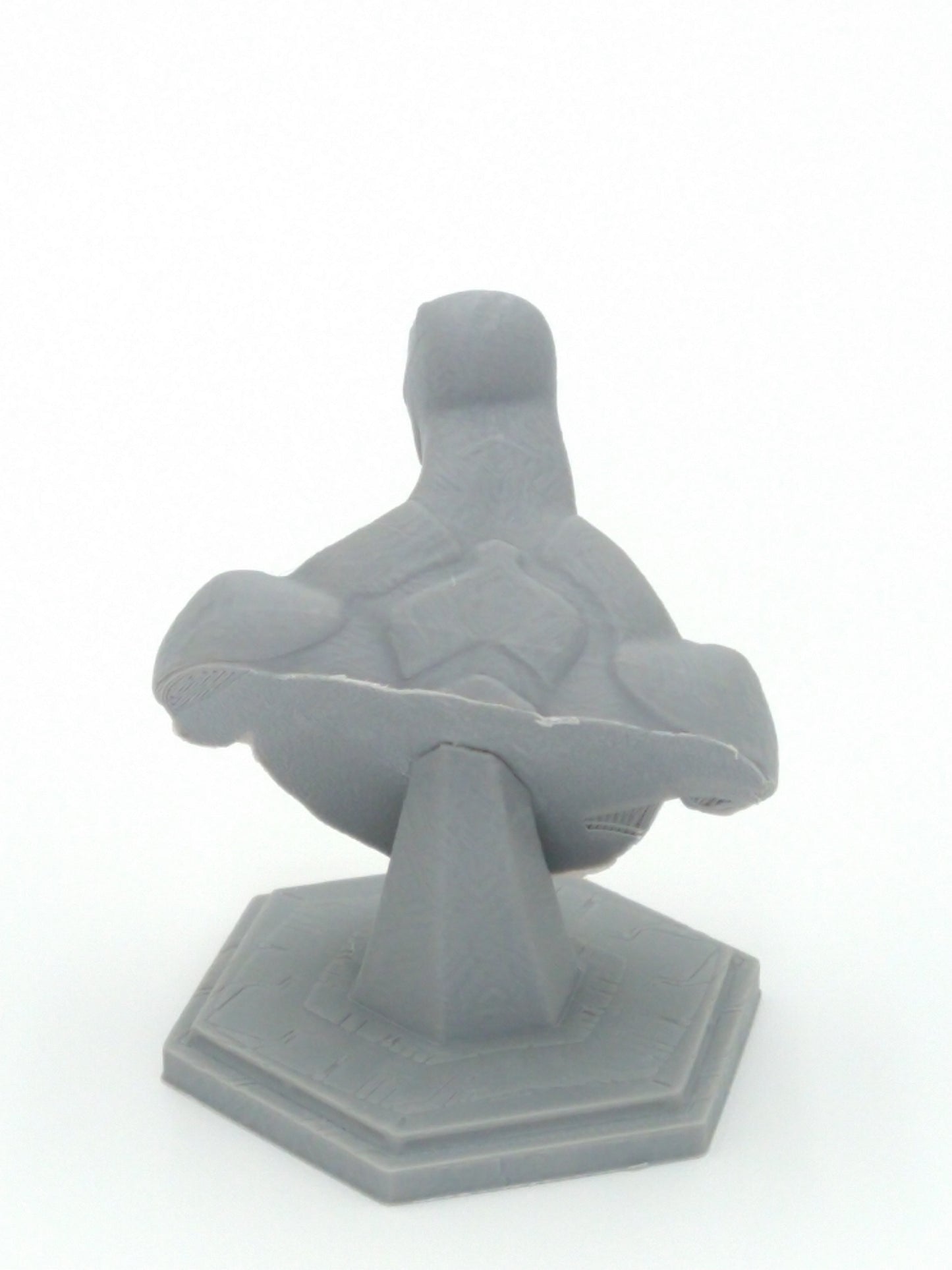 SPIDERMAN 2099 BUST STATUE Gray 3D Printed