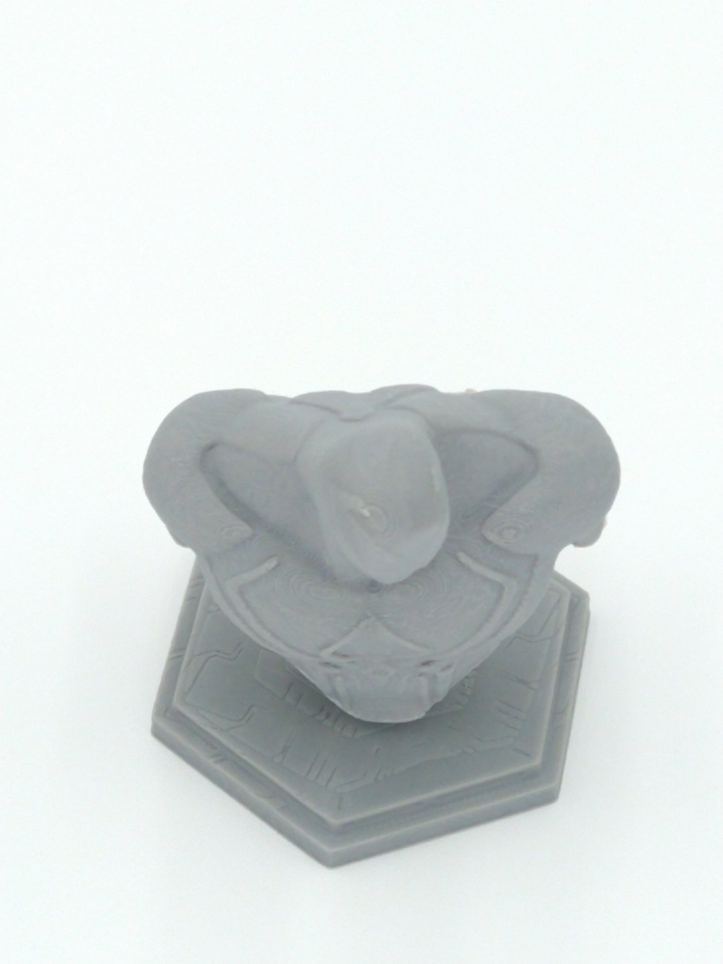 SPIDERMAN 2099 BUST STATUE Gray 3D Printed