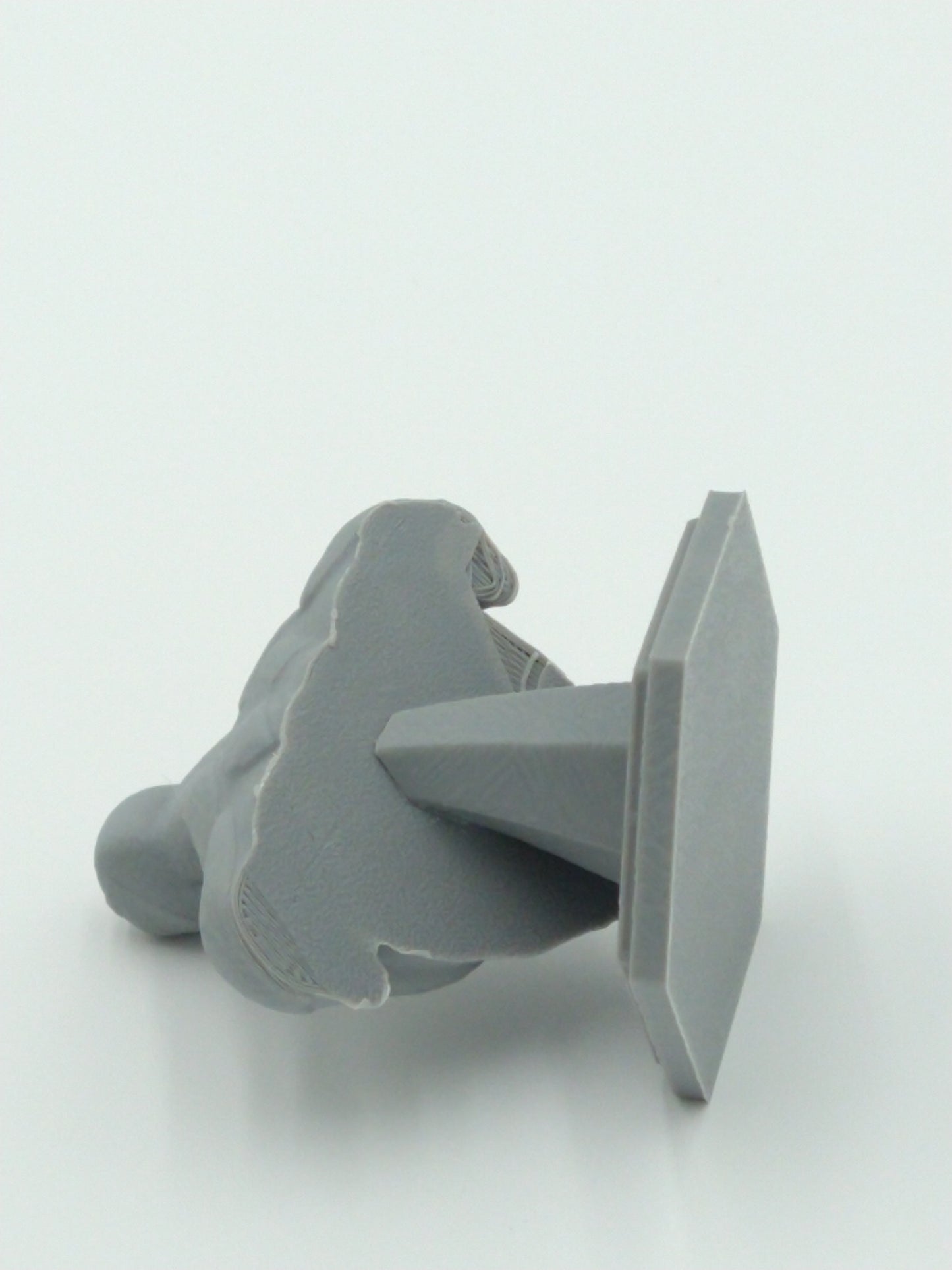 SPIDERMAN 2099 BUST STATUE Gray 3D Printed