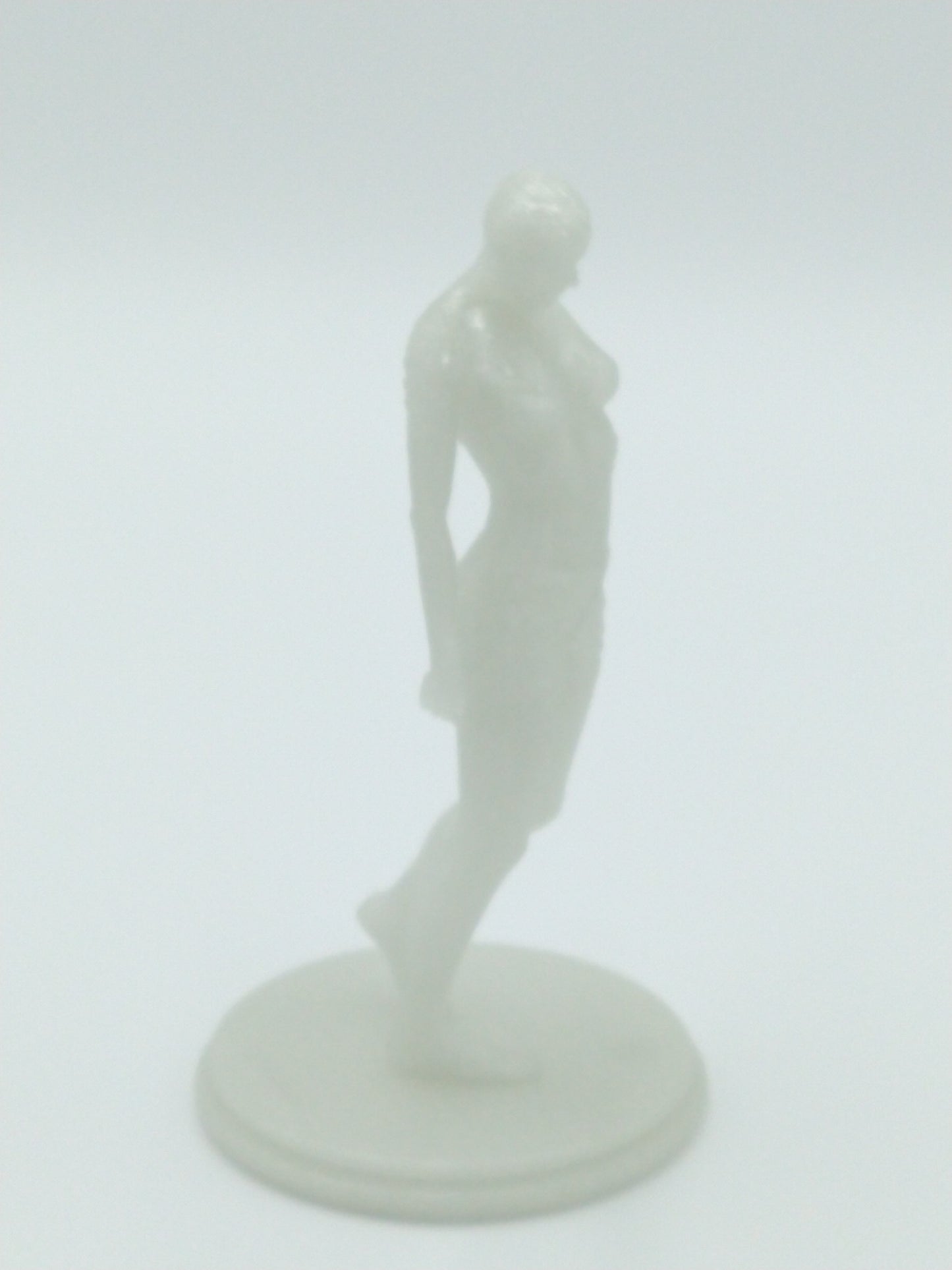 Female Zombie Figure Dying Light Glow In Dark 3d Printed