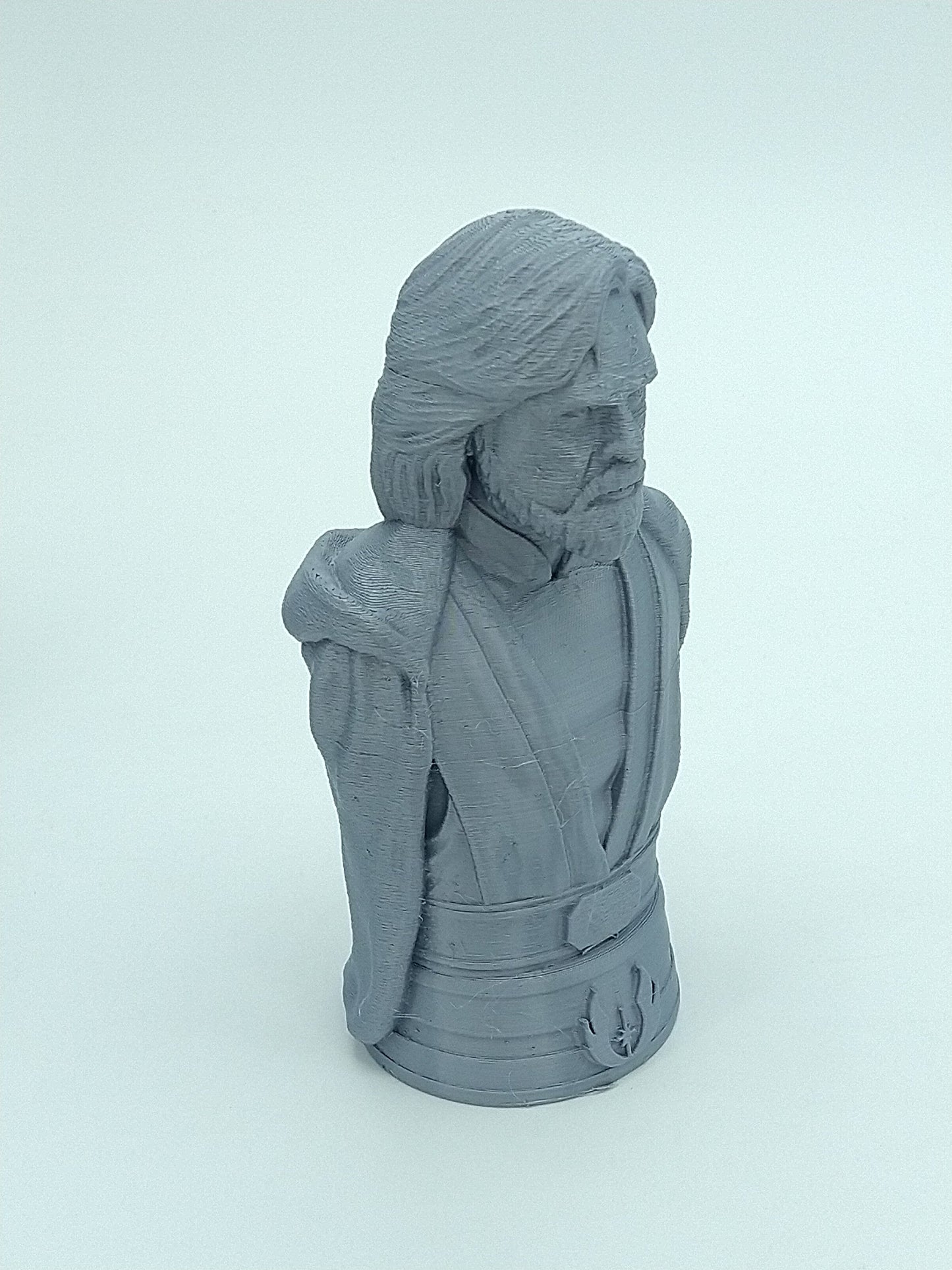 Star Wars older LUKE SKYWALKER Bust Gray 6" 3D PRINTED