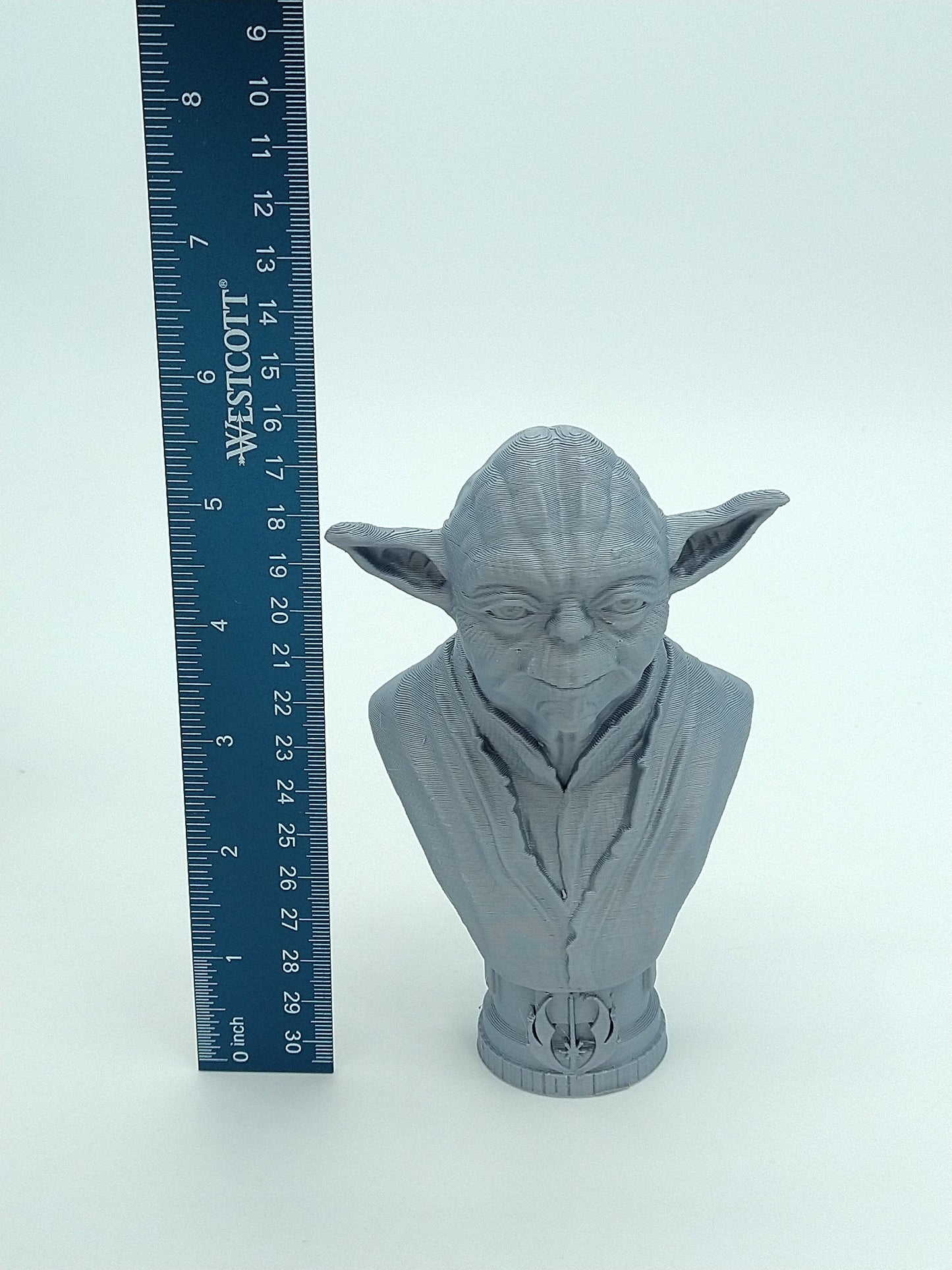 Star Wars YODA Bust Gray 5.5" 3D PRINTED