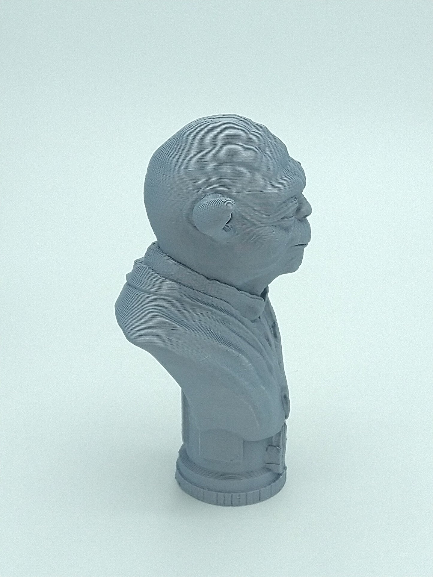 Star Wars YODA Bust Gray 5.5" 3D PRINTED