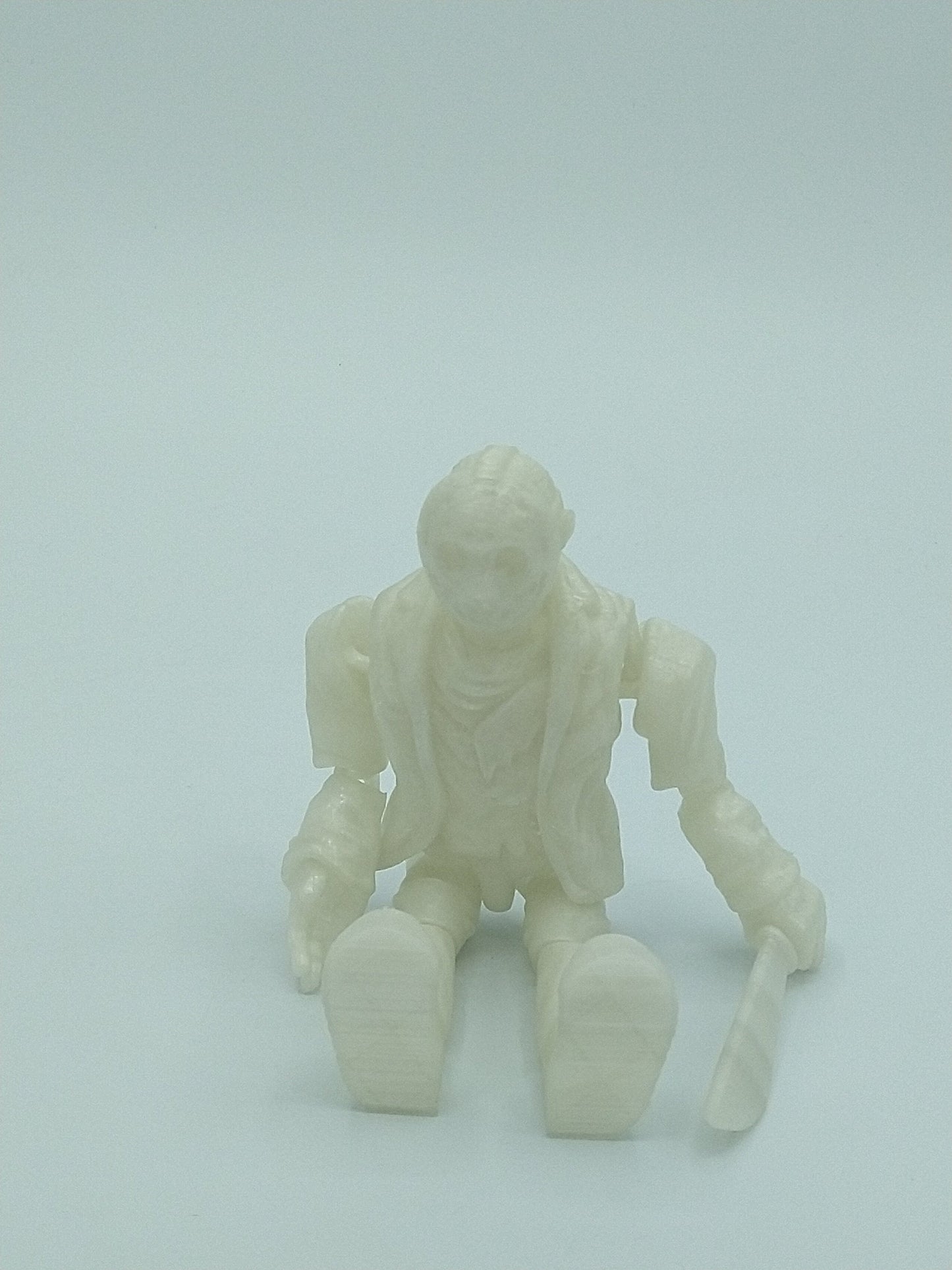 Articulated JASON VORHEES 3D Printed Figure 6" Glow in the dark