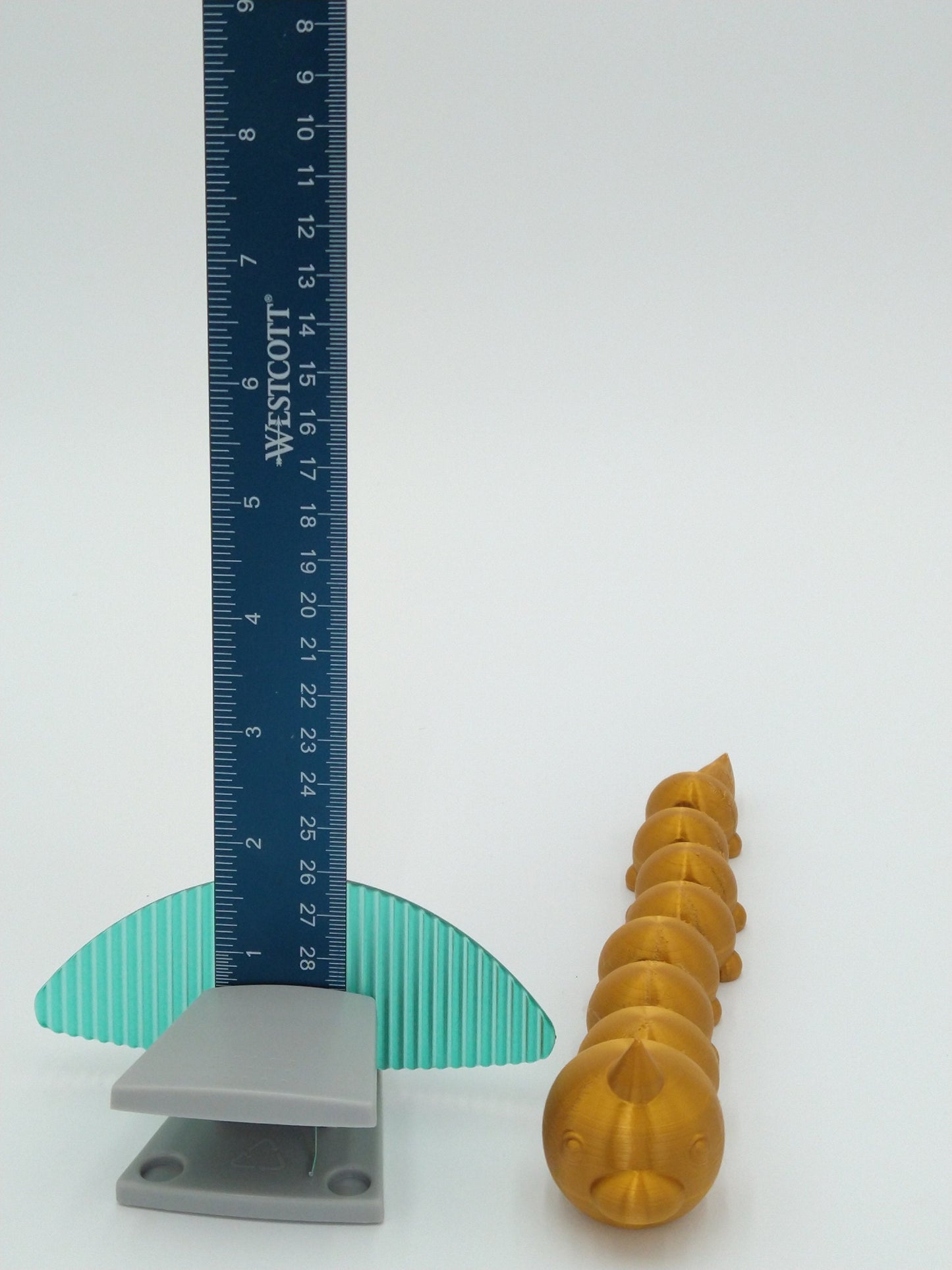 WEEDLE POKEMON Figure Articulated Flexi GOLD 9" 3D Printed Figure