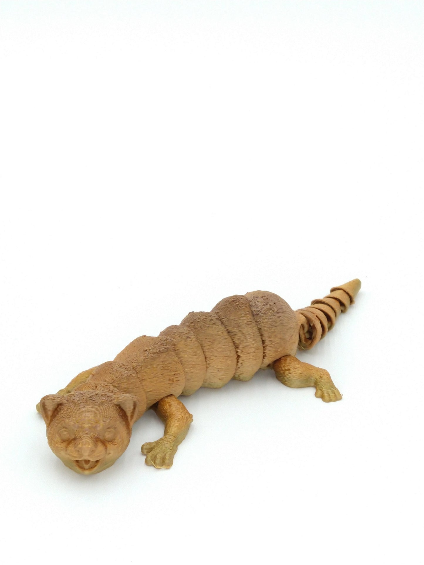Articulated FERRET Metallic Rainbow Colors 7" 3D Printed Figure