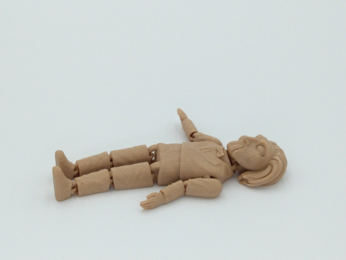 JIGSAW from Saw Figure Articulated Flexi Wood PLA 5" 3D Printed Figure