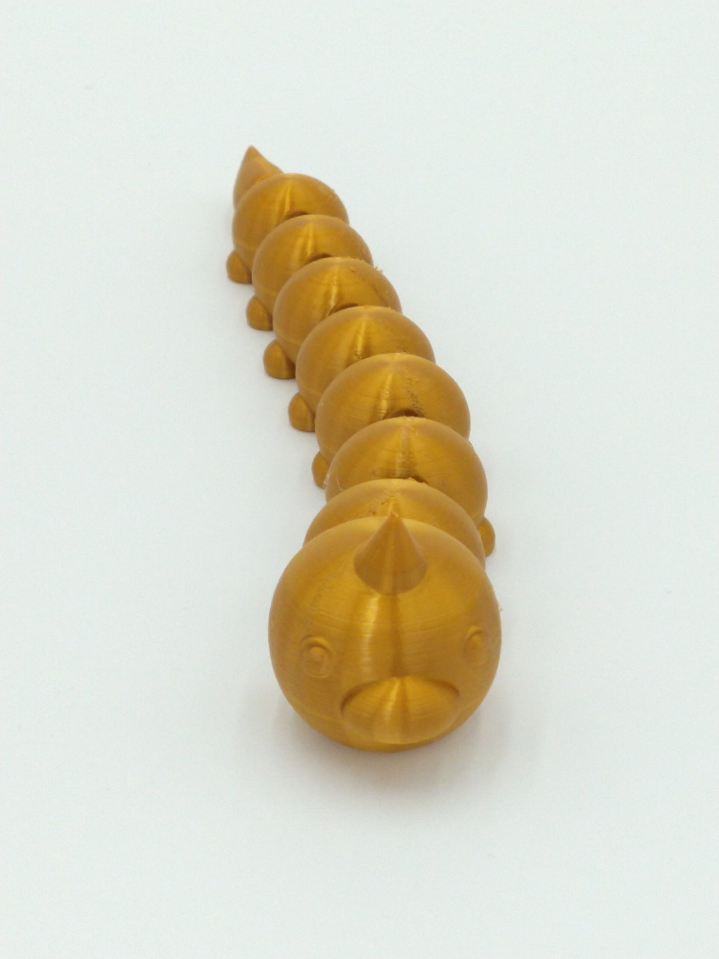 WEEDLE POKEMON Figure Articulated Flexi GOLD 9" 3D Printed Figure