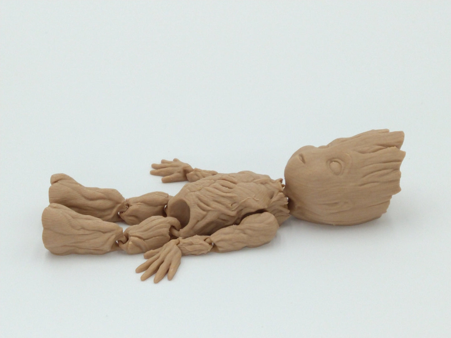BABY GROOT Figure Articulated Flexi PLA 3D Printed Figure