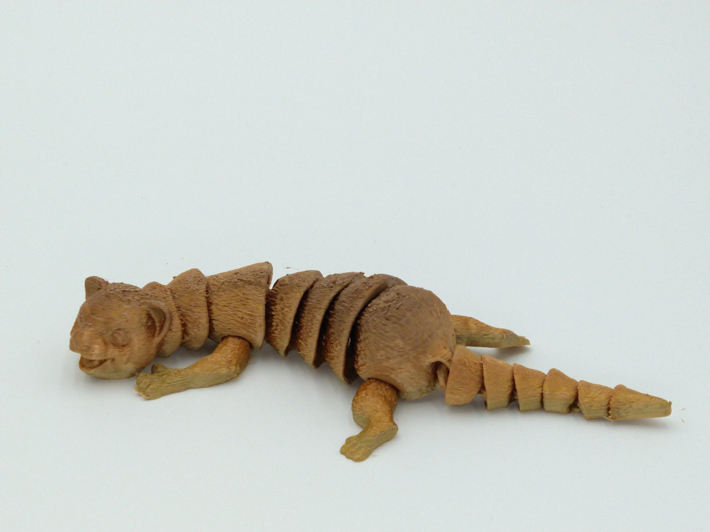 Articulated FERRET Metallic Rainbow Colors 7" 3D Printed Figure
