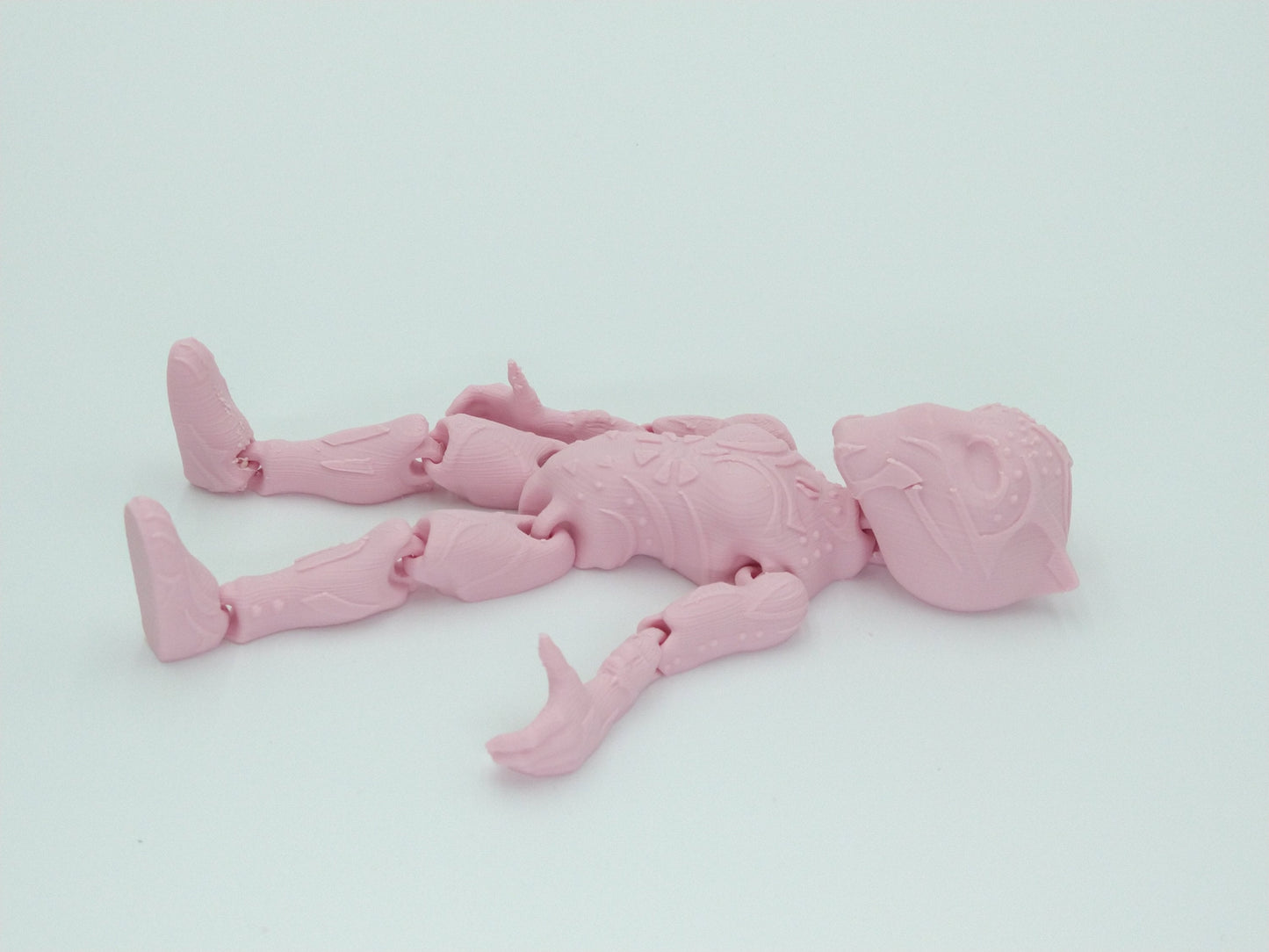 Female Black Panther Articulated Figure Flexi 7" PINK 3D Printed Figure