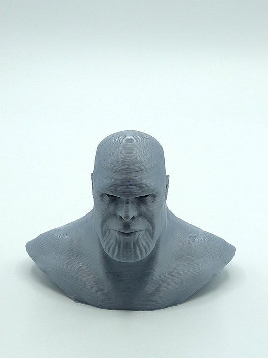 Thanos Bust Gray 4" 3D PRINTED