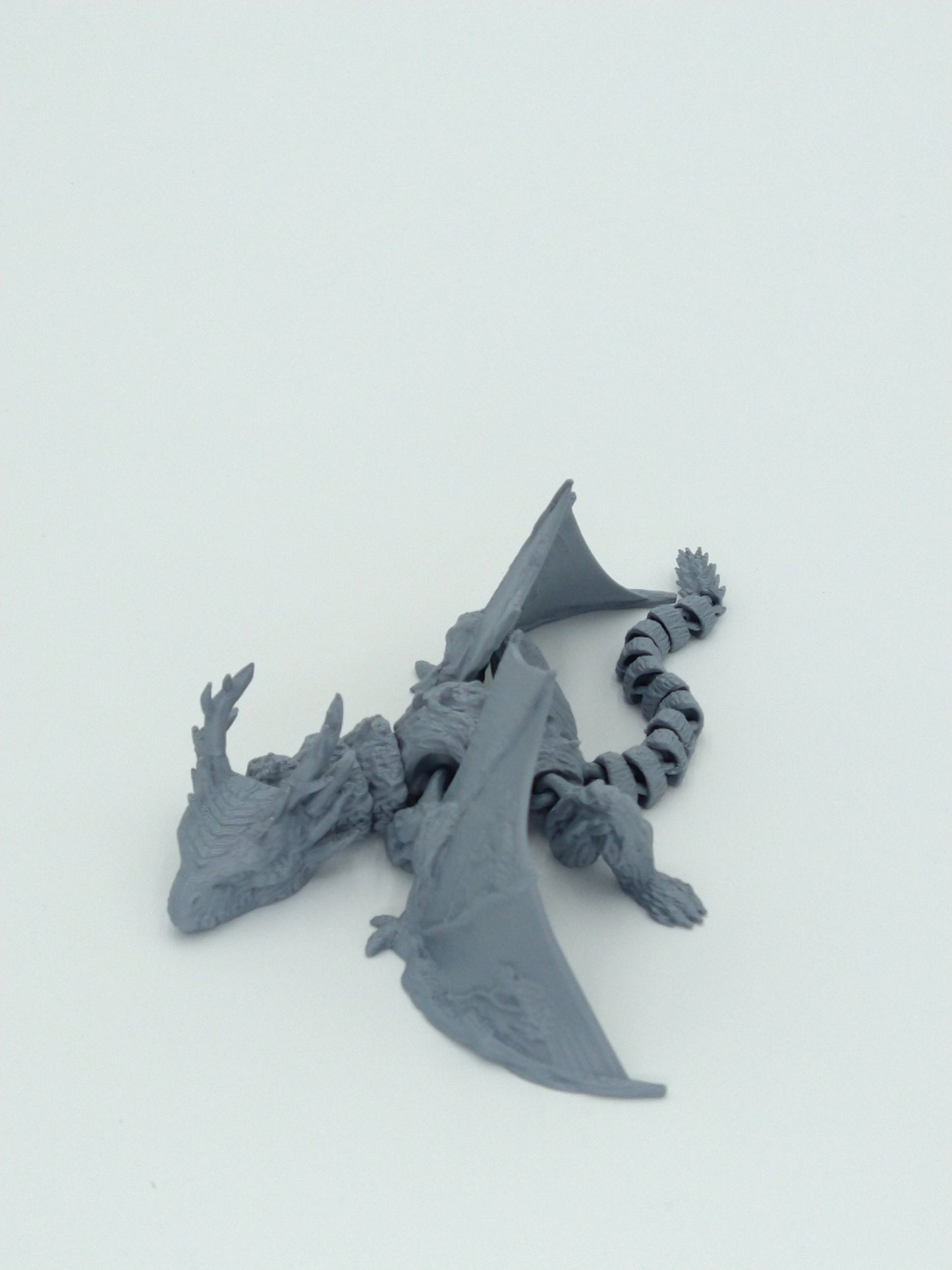 TREE DRAGON Miniature Tabletop D&D Figure Articulated Flexi 5" 3D Printed